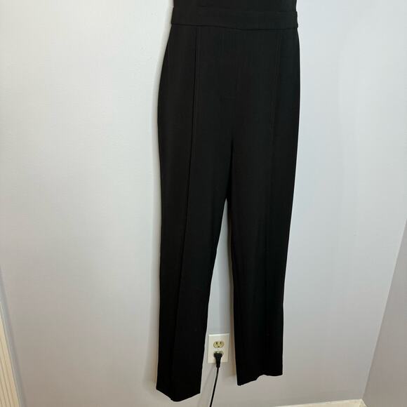 LPA Black Sweetheart Neckline Jumpsuit Elegant Preppy Black Women's M - Picture 8 of 12